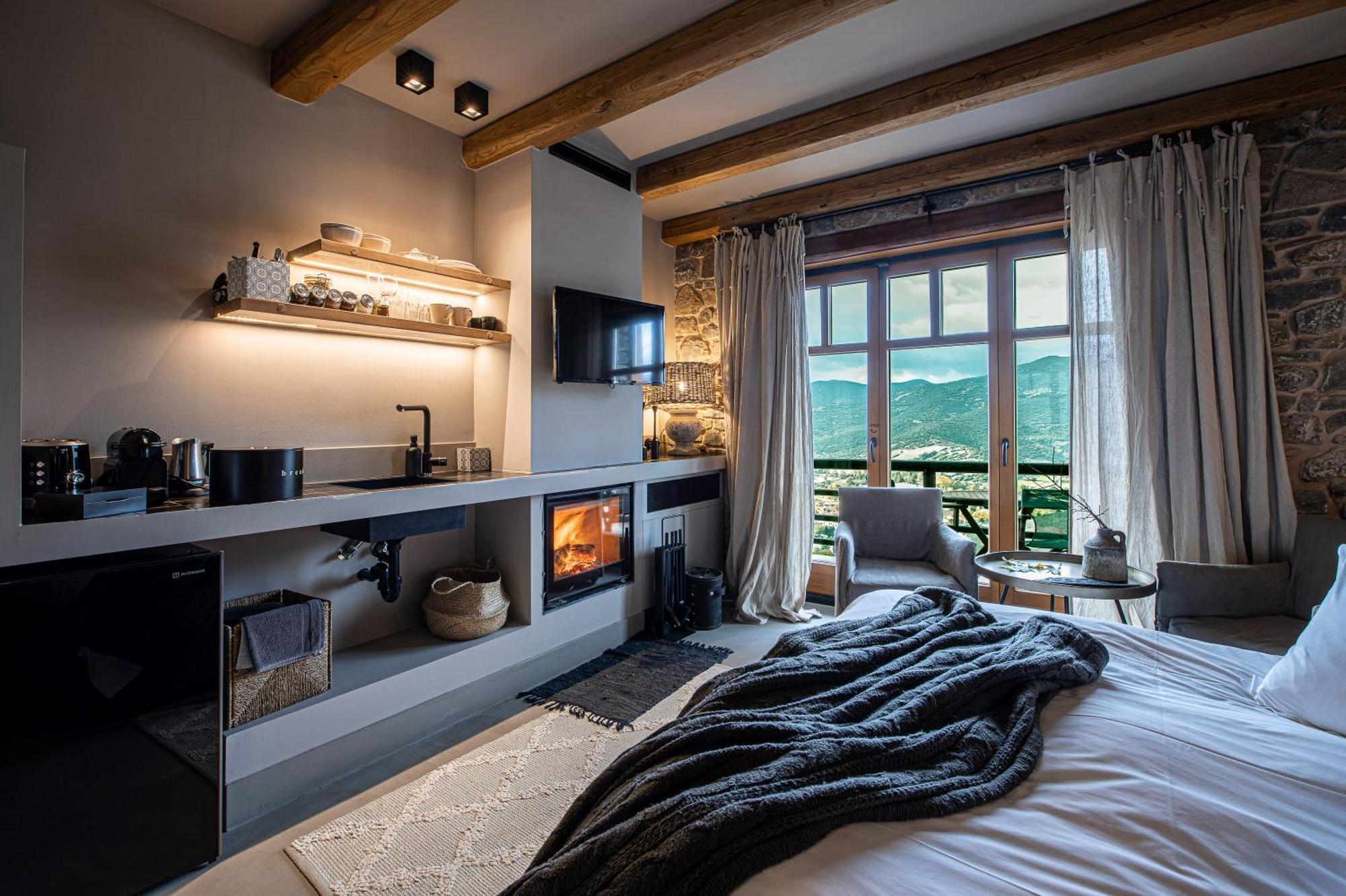 Chalet Azanias Kalavryta Chambre photo